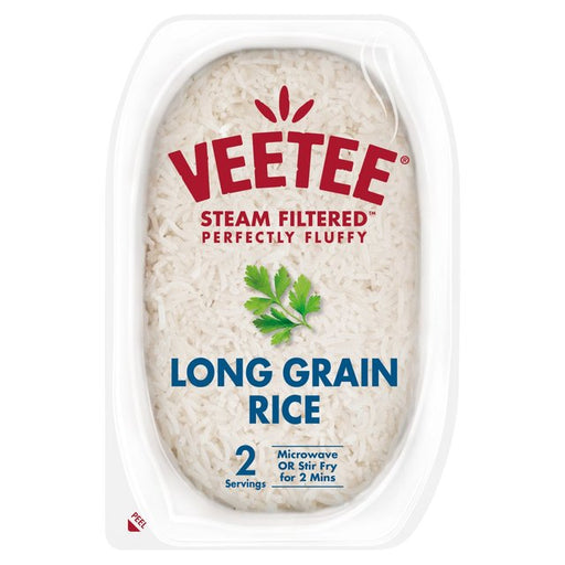 Veetee Heat and Eat Long Grain Rice Tray 280g Botiga