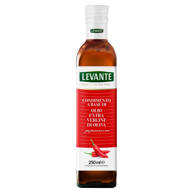 Levante Extra Virgin Olive Oil with Chilli 250ml Botiga