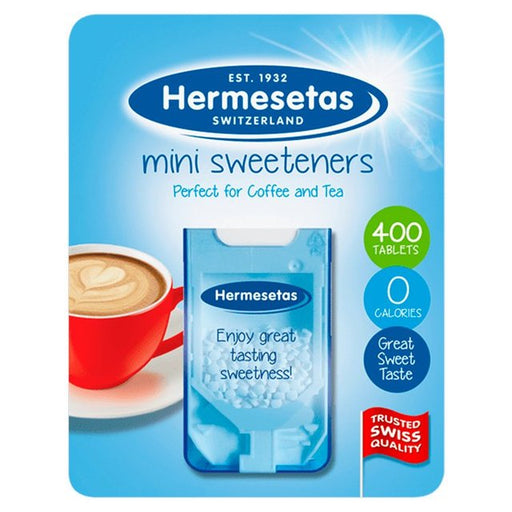 Hermesetas Mini Sweeteners Tabs 400 per pack Botiga