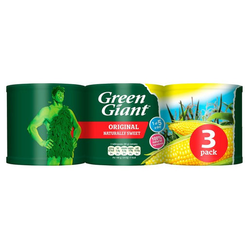 Green Giant Original Sweetcorn 3 x 340g Botiga