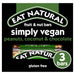 Eat Natural Simply Vegan Peanuts Coconut & Chocolate Bars 3 x 40g Botiga