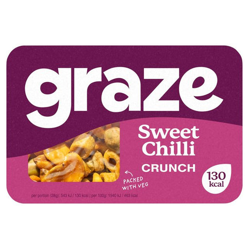 Graze Vegan Sweet Chilli Crunchy Mixed Snacks 28g Botiga