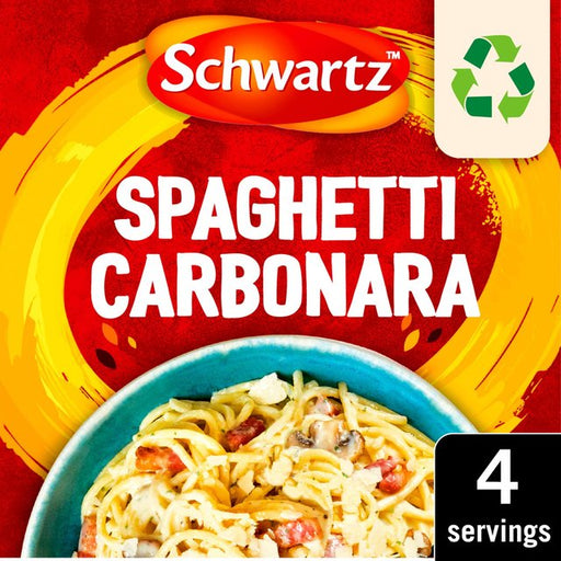 Schwartz Spaghetti Carbonara Recipe Mix 32g Botiga