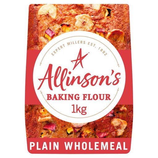 Allinson's Plain Wholemeal Baking Flour 1kg Botiga