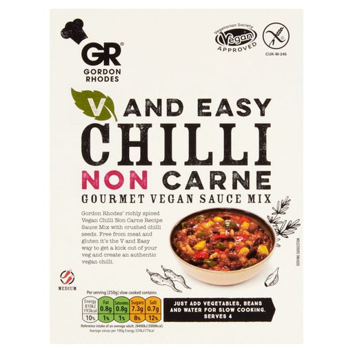Gordon Rhodes V & Easy Chilli Non Carne 75g Botiga