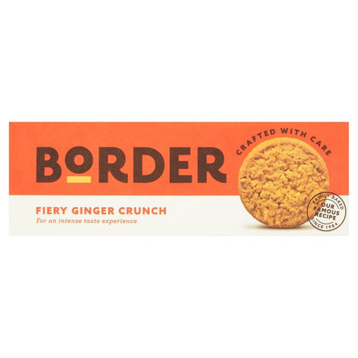 Border Biscuits Fiery Ginger Crunch 135g Botiga