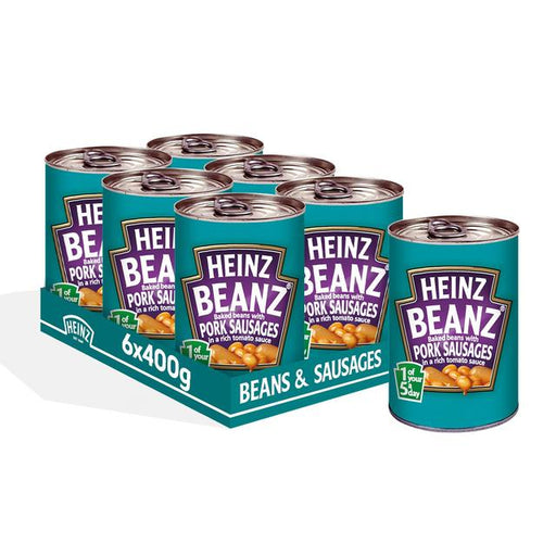 Heinz Beanz & Sausages 6 x 415g Botiga