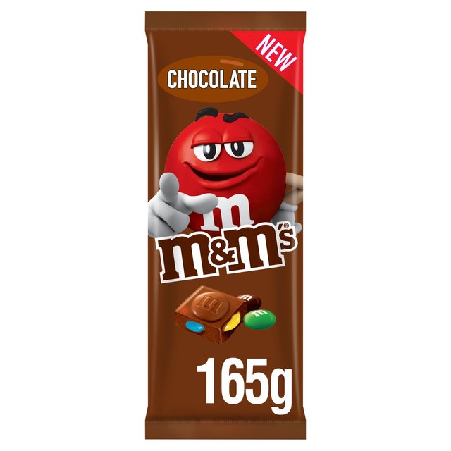 M&M's Milk Chocolate Block Sharing Bar 165g 165g Botiga