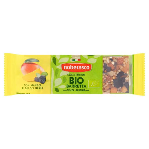 Noberasco Organic Fruitbar with Nuts & Mango 30g Botiga