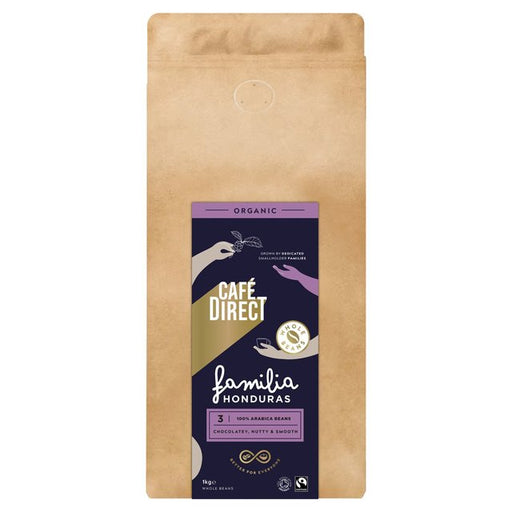 Cafedirect Organic Honduras Coffee Beans 1kg Botiga