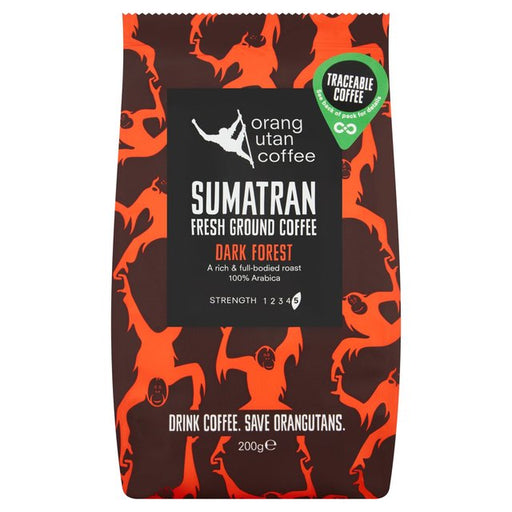 Orangutan Sumatran Ground Coffee 200g Botiga