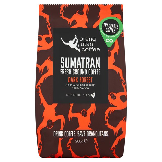 Orangutan Sumatran Ground Coffee 200g Botiga