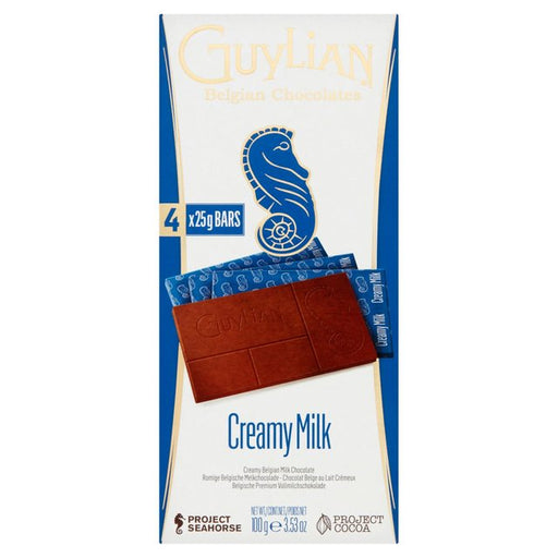 Guylian Creamy Milk Chocolate Bars 100g Botiga