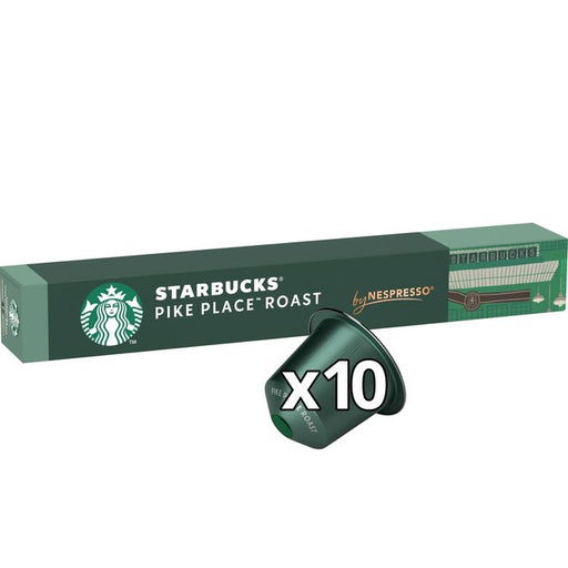 STARBUCKS by NESPRESSO Pike Place Lungo Coffee Pods 10 per pack Botiga