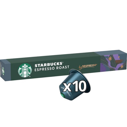 STARBUCKS by NESPRESSO Espresso Roast Coffee Pods 10 per pack Botiga