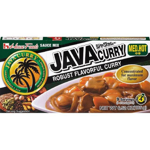 House Java Curry Medium Hot 185g Botiga