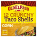 Old El Paso Crunchy Taco Shells 156g Botiga