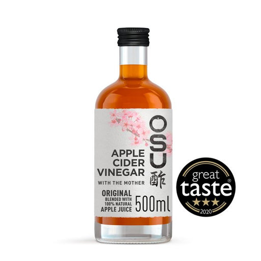 OSU Raw Apple Cider Vinegar with The Mother, Apple Juice Blend 500ml Botiga