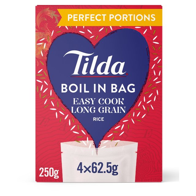 Tilda Boil in the Bag Long Grain Rice 250g Botiga