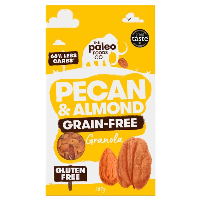 The Paleo Foods Co Pecan & Almond Grain-Free Granola 285g Botiga