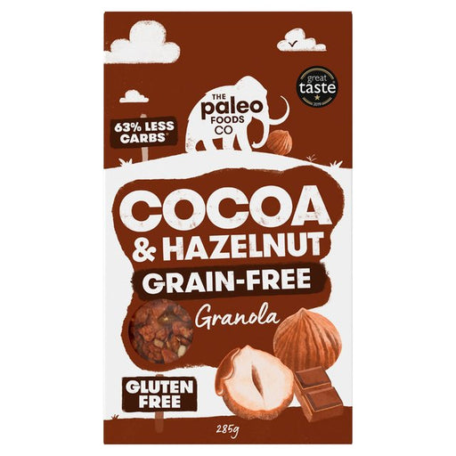 The Paleo Foods Co Cocoa & Hazel Grain-Free Granola 285g Botiga