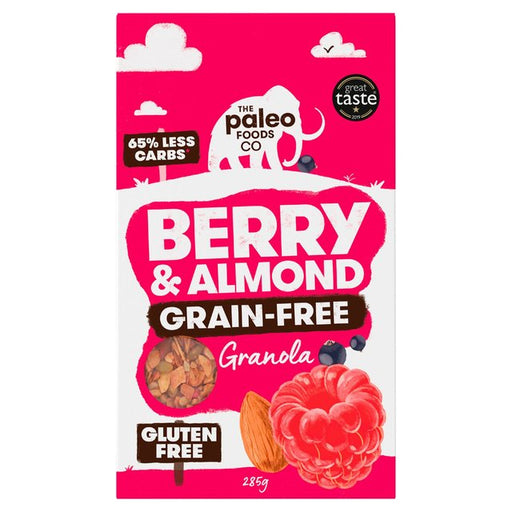 The Paleo Foods Co Berry & Almond Grain-Free Granola 285g Botiga