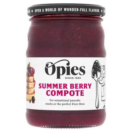 Opies Summer Berry Compote 360g Botiga