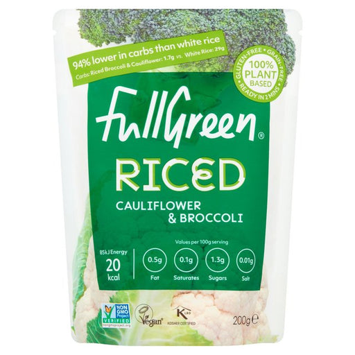 Fullgreen Riced Cauliflower with Broccoli 200g Botiga