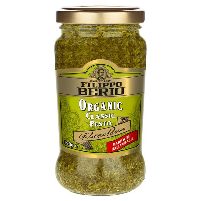 Filippo Berio Organic Classic Pesto 190g Botiga