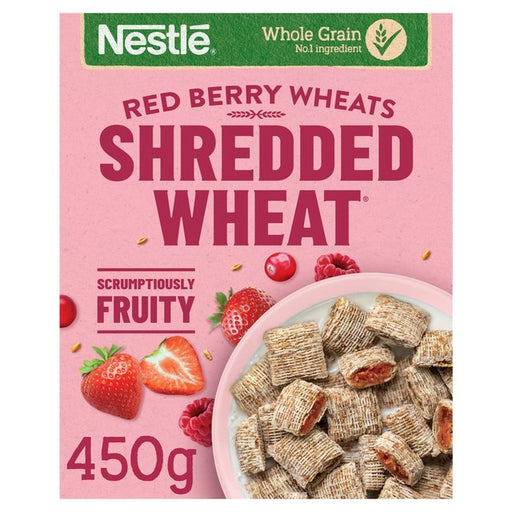 Nestle Shredded Wheat Red Berries & Vanilla Cereal 450g Botiga