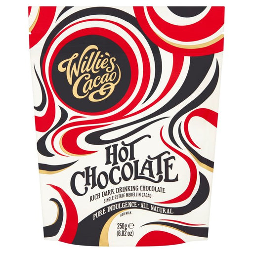 Willies Cacao 52% Medellin Cacao Hot Chocolate Powder 250g Botiga