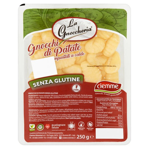 Ciemme La Gnoccheria Gluten Free Gnocchi 250g Botiga