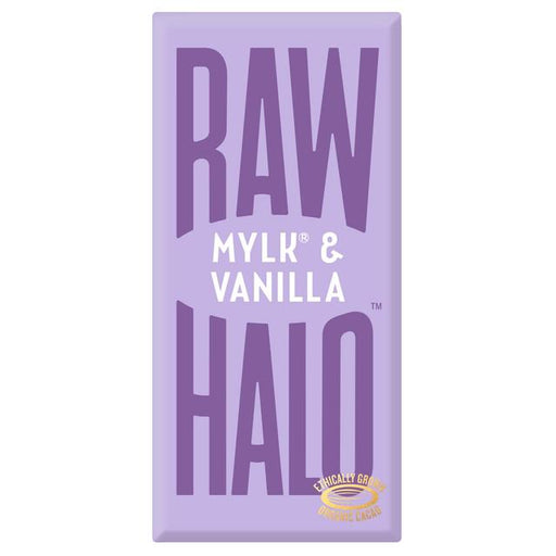 Raw Halo Vegan Mylk & Vanilla Chocolate Bar 70g Botiga