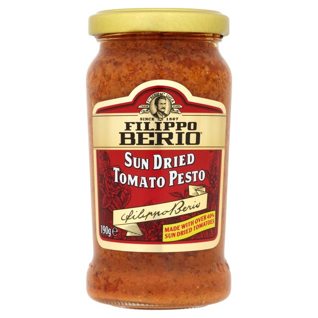Filippo Berio Sundried Tomato Pesto 190g Botiga