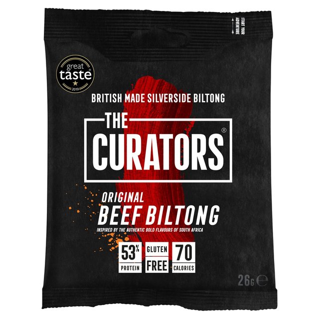 The Curators Original Beef Biltong 26g Botiga