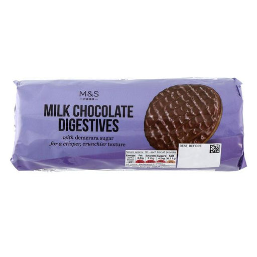 M&S Milk Chocolate Digestives 300g Botiga