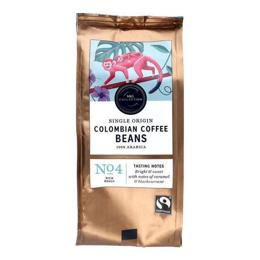 M&S Fairtrade Colombian Coffee Beans 227g Botiga