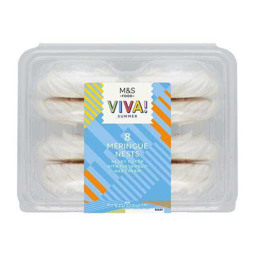 M&S VIVA 8 Meringue Nests 96g Botiga