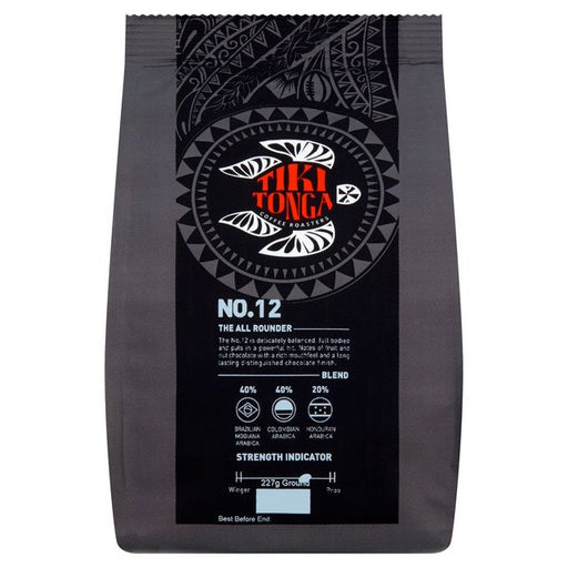 Tiki Tonga Blend No.12 Ground Coffee 227g Botiga