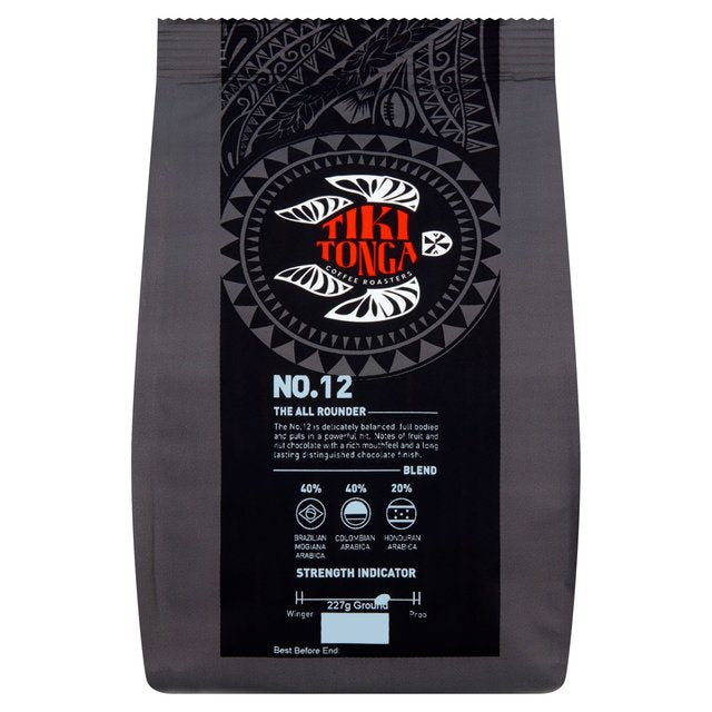 Tiki Tonga Blend No.12 Ground Coffee 227g Botiga