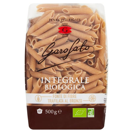 Garofalo Organic Whole Wheat Penne Dry Pasta 500g Botiga