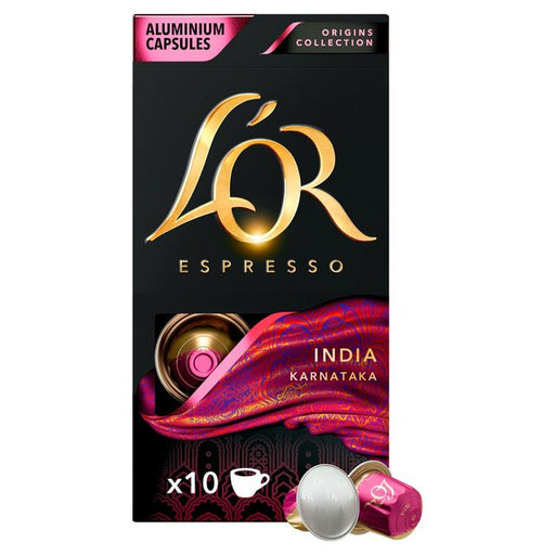 L'OR India Coffee Pods x10 Intensity 10 10 per pack Botiga