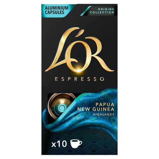 L'OR Papua New Guinea Coffee Pods x10 Intensity 7 10 per pack Botiga