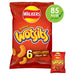 Walkers Wotsits Sweet & Spicy Flamin Hot Multipack Snacks 6 per pack Botiga