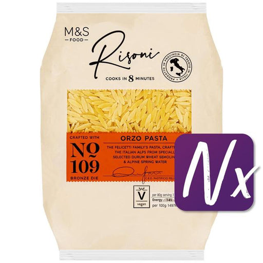 M&S Risoni Orzo Pasta 500g Botiga