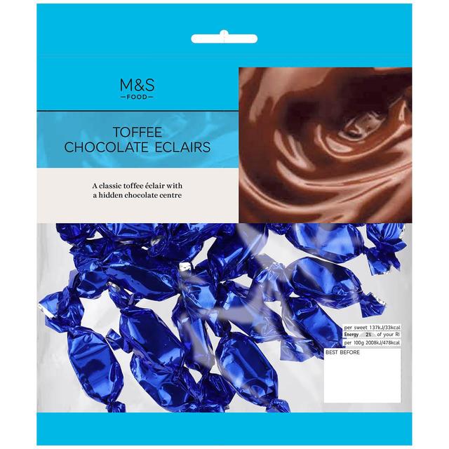 M&S Toffee Chocolate Eclairs 200g Botiga