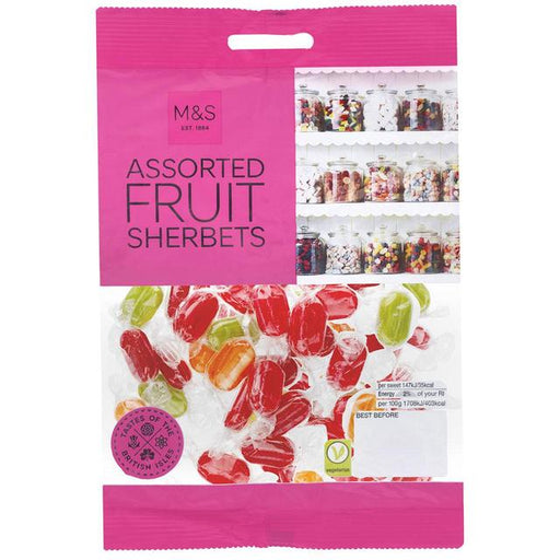 M&S Assorted Fruit Sherbets 225g Botiga