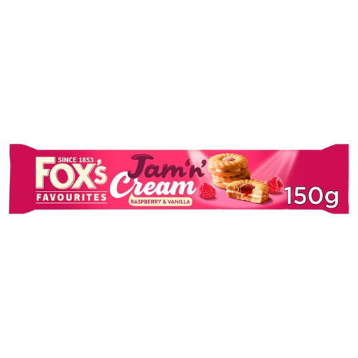 Fox's Biscuits Jam 'n Cream Rings 150g Botiga