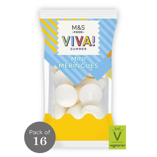 M&S VIVA Mini Meringues 52g Botiga