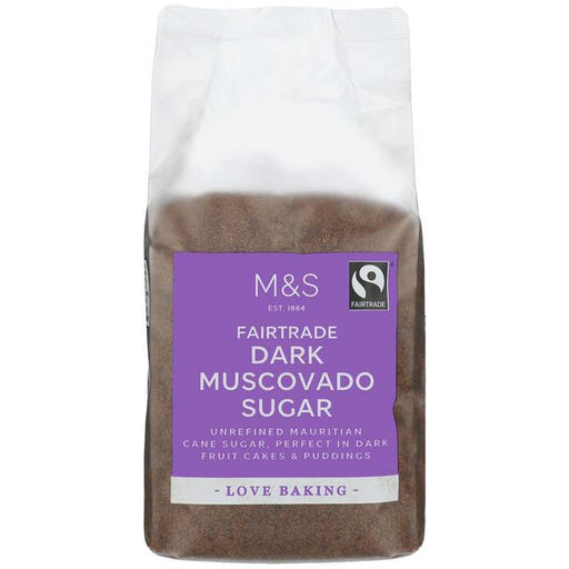 M&S Fairtrade Dark Muscovado Sugar 500g Botiga